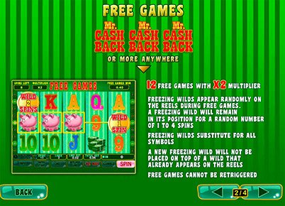 Играть игровой автомат Mr. CashBack бесплатно без регистрации