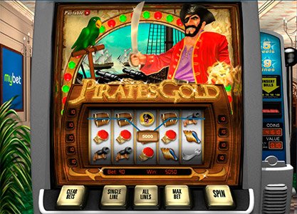 Бесплатный игровой автомат Pirates Gold играть онлайн